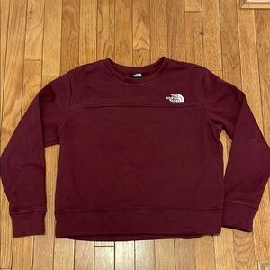 The North Face Burgundy Sweatshirt